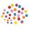 12 Pack: 1lb. Multicolor Shaped Wood Beads by Creatology™